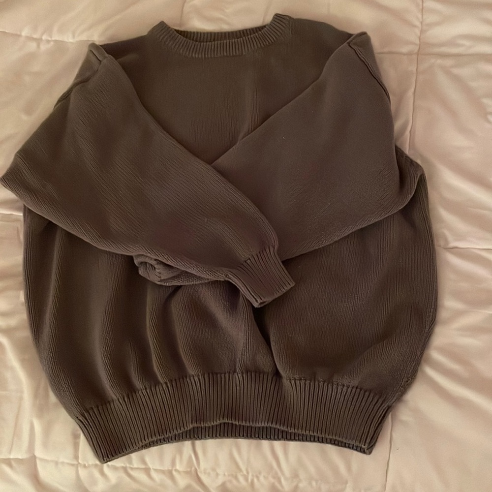 Sage Green Essential Elements XL Sweater